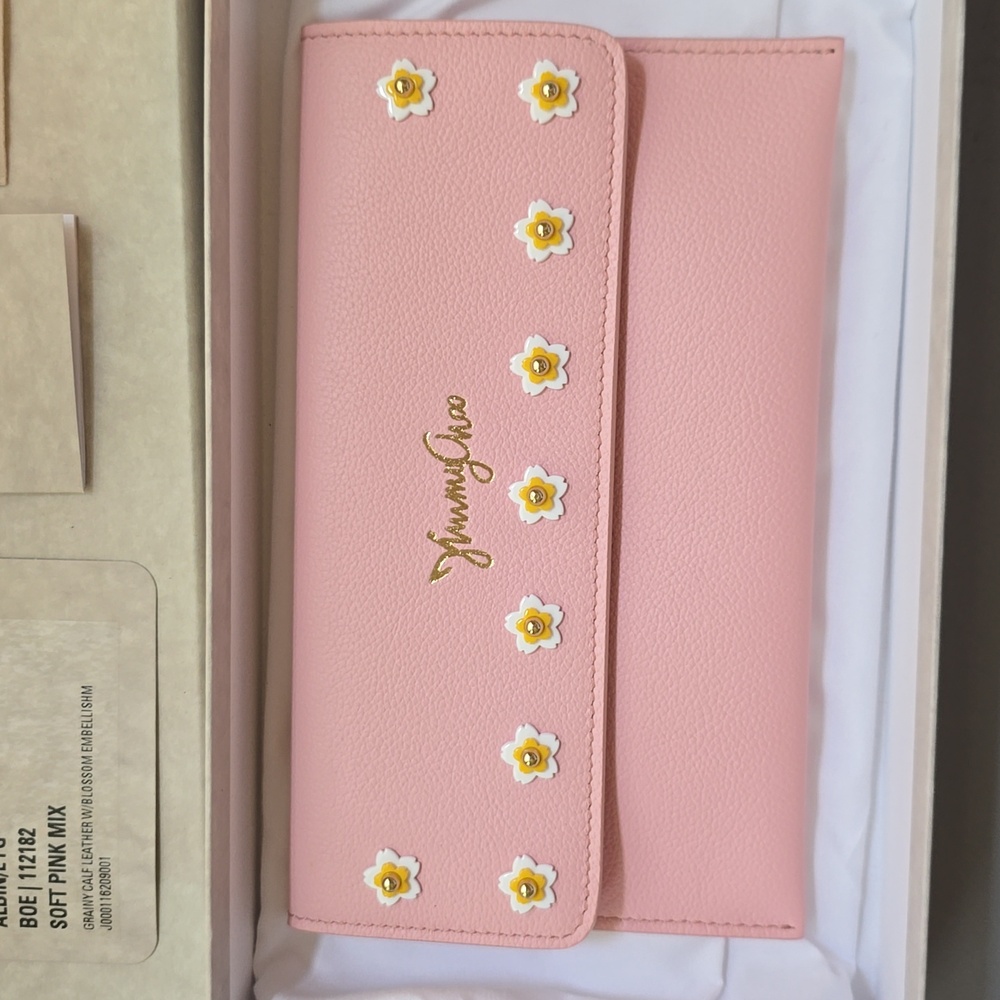 NWT Jimmy Choo Blossom Long Wallet! - Picture 5 of 15